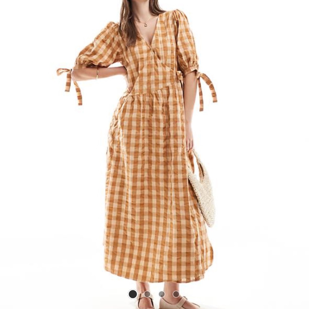 NWT ASOS Gingham Dress